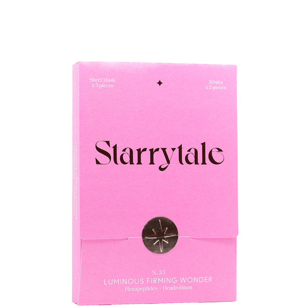 STARRYTALE|N.33 Luminous Firming Wonder|極效緊緻抗衰老面膜|5pcs/box