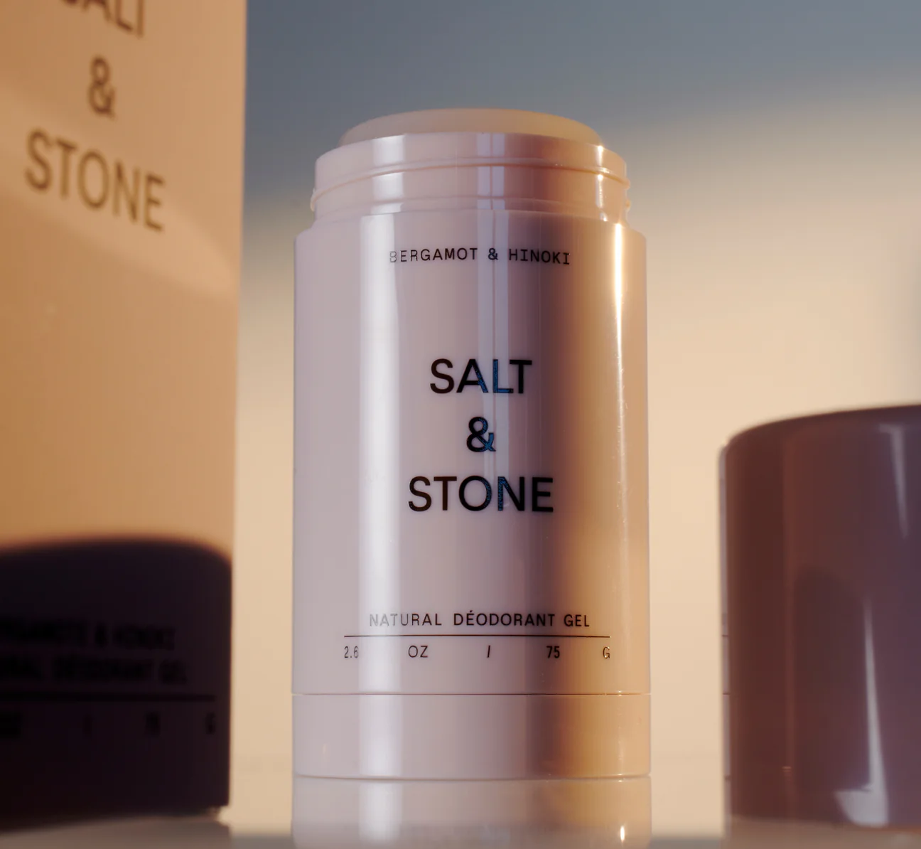 SALT & STONE | Bergamot & Hinoki - Formula Nº 2 (Sensitive Skin) | 佛手柑&扁柏 天然止汗棒 - Formula Nº 2 (敏感肌) - Image 2
