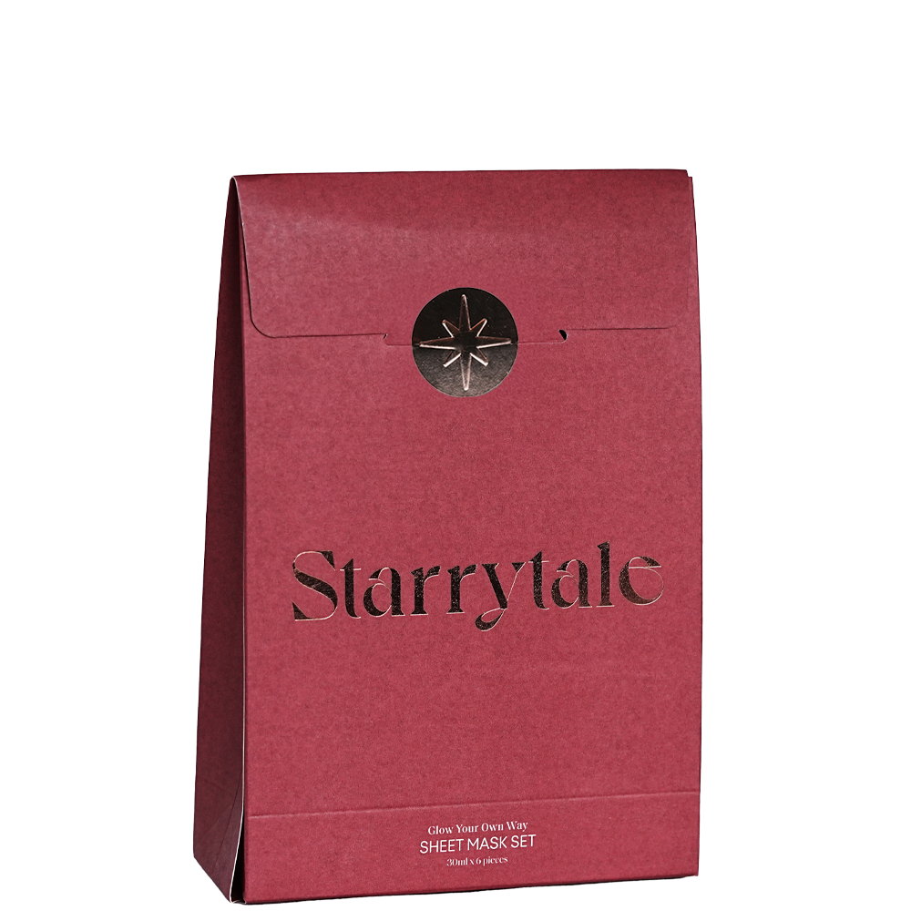 STARRYTALE|Glow your own way Sheet Mask Set 6pcs/box